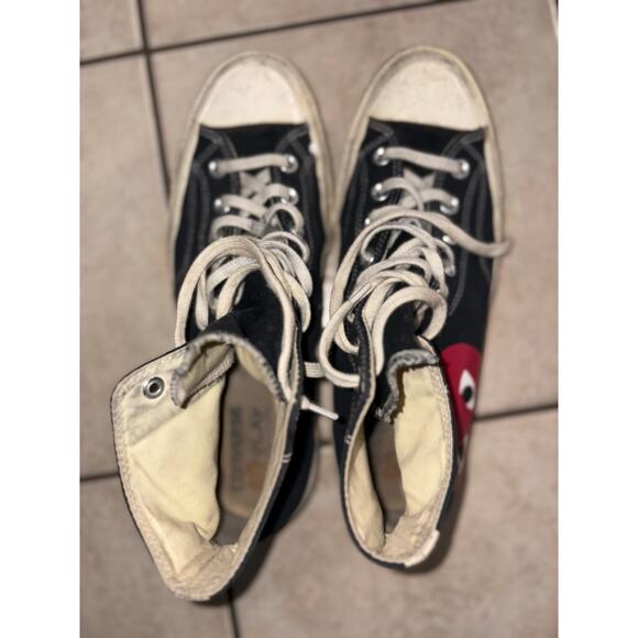 Converse chuck taylor Comme des Garcons size 11 mens shoes - Picture 4 of 9